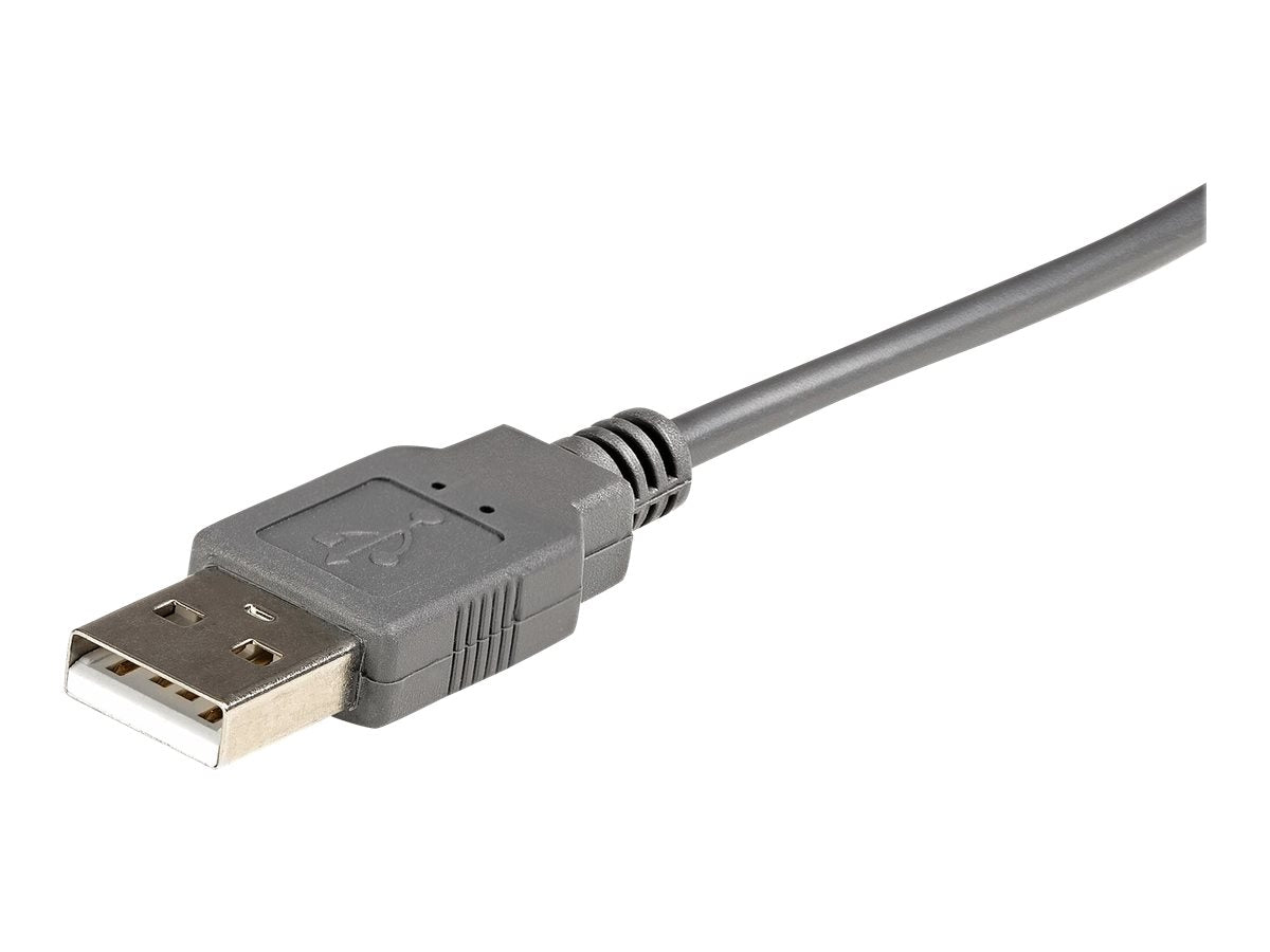STARTECH.COM ICUSB232DB25 USB zu RS232 Adapterkabel Anschlussansicht
