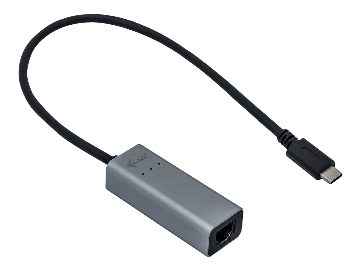 I-TEC USB-C Metal 2.5Gbps Ethernet Adapter Rückansicht