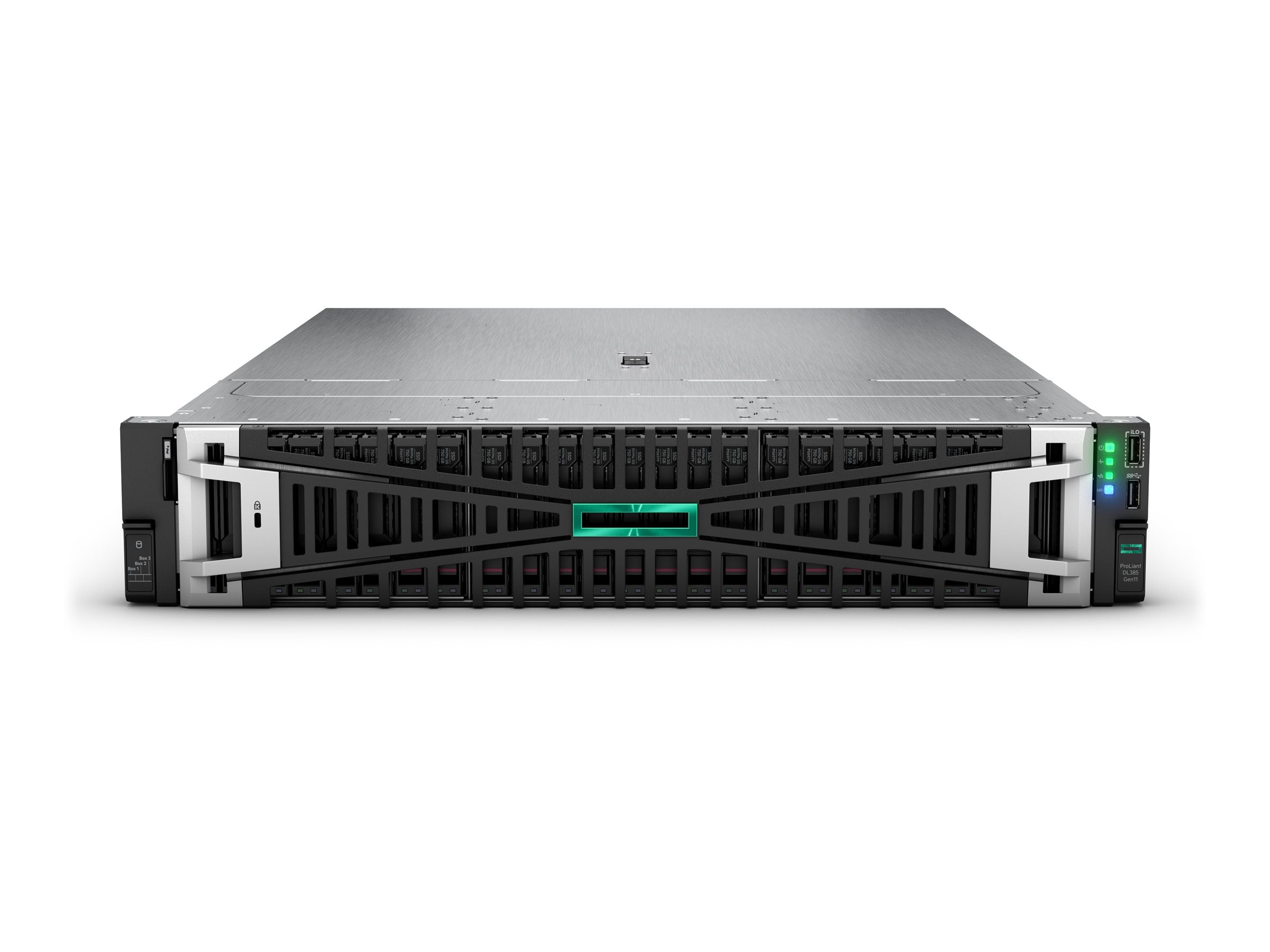 HPE ProLiant DL385 Gen11 2HE EPYC 9115 12-Core 2.6GHz 2x32GB-R 8xSFF 1x7.68TB NVMe SSD 2x1000W Server