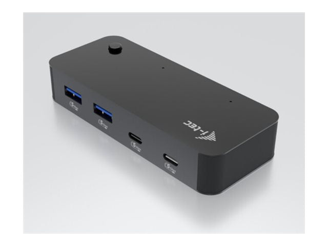 I-TEC Universal KVM HUB 2x USB-C 3.2 Gen.1 + 2x USB-A 3.2 Gen.1 Vorderansicht
