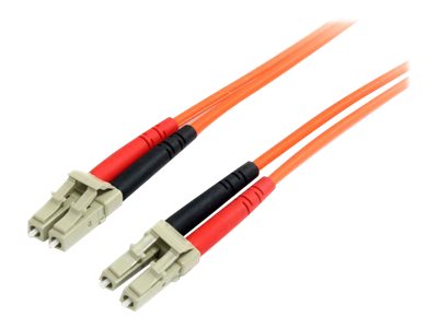 STARTECH.COM 1m Duplex MM Fiber Optic Cable LC-LC - Vorderansicht