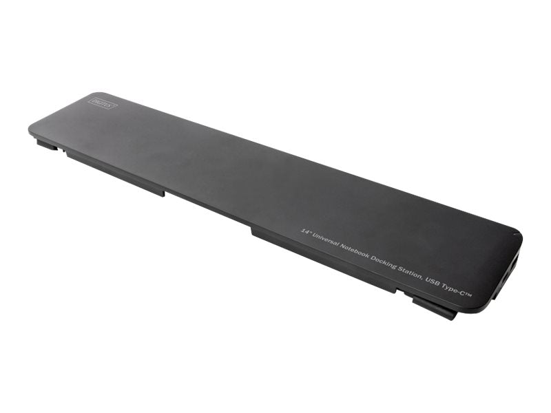DIGITUS 35,6cm 14 Zoll Universal Docking Station USB Type-C Vorderansicht