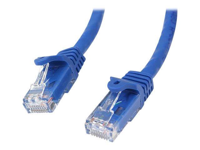 STARTECH.COM 5 m Blue Snagless Cat6 UTP Patch Cable - Anschlussansicht
