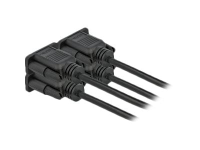 DELOCK Seriell Kabel RS-232 Sub-D9 Buchse zu Buchse 10m Verpackung