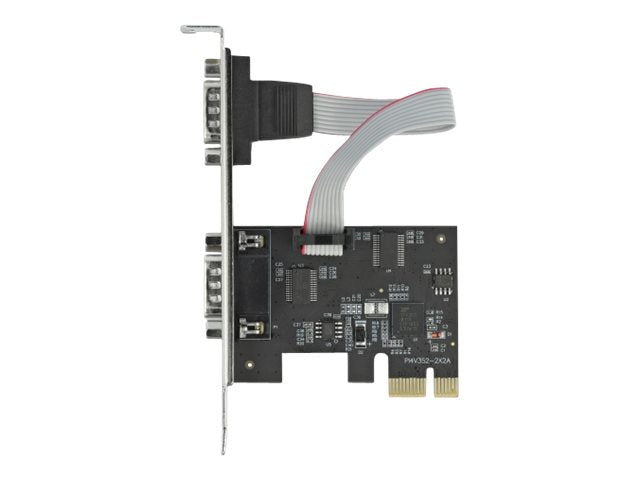 DELOCK PCI Express Karte zu 2xSeriell RS-232 Verpackung