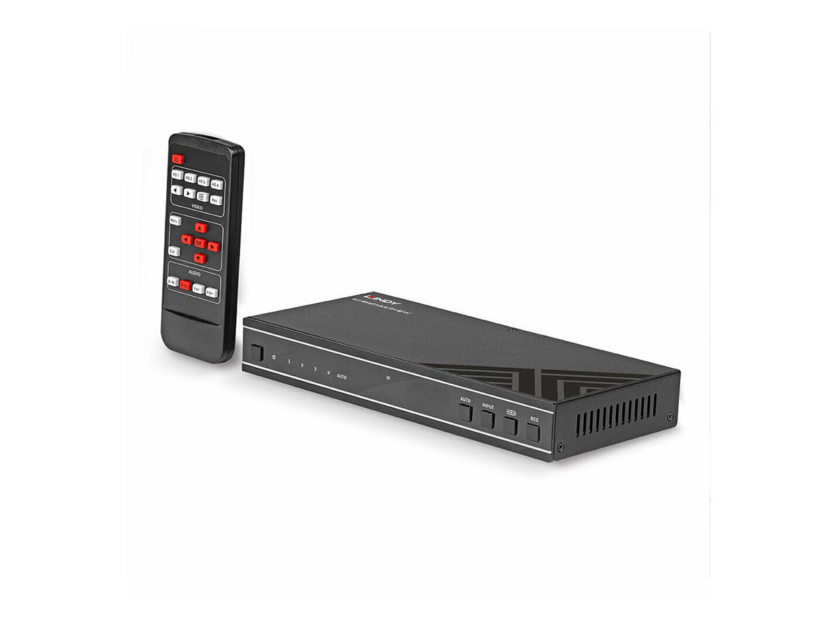 LINDY 4x1 HDMI 4K60 Multiview Seamless Switch Anschlussansicht
