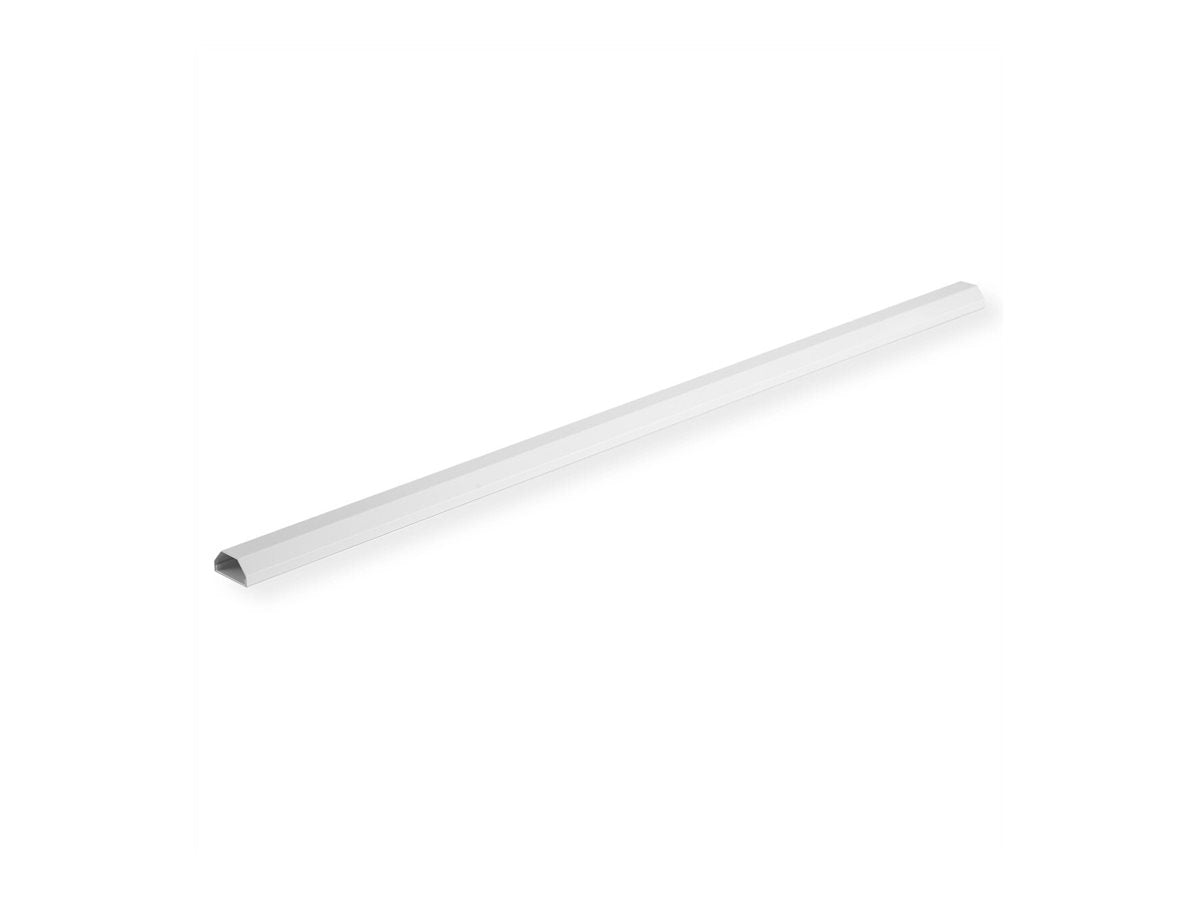 ROLINE Kabelkanal Aluminium 50x26mm weiss 1,1m - Montagebeispiel