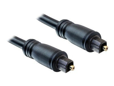 DELOCK Kabel Toslink St - St 5,0mm 2m - Vorderansicht