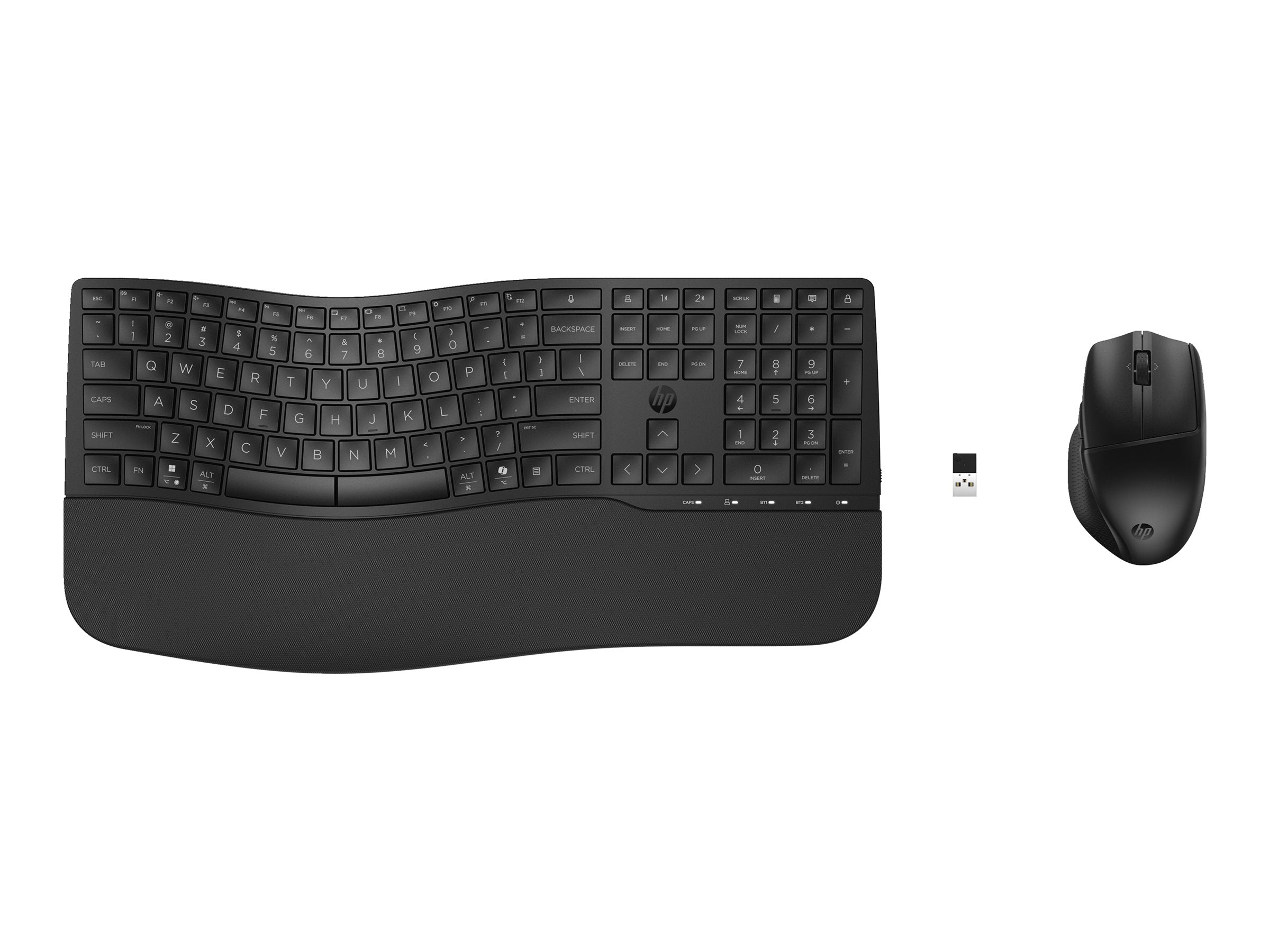 HP 685 Comfort Dual-Mode Tastatur Vorderansicht
