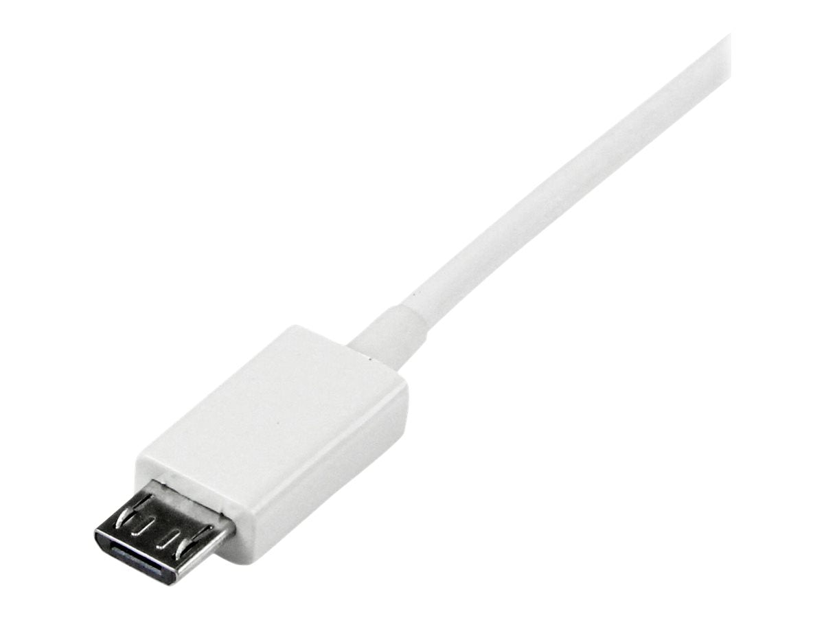 STARTECH.COM 2m White Micro USB Cable - A to Micro B