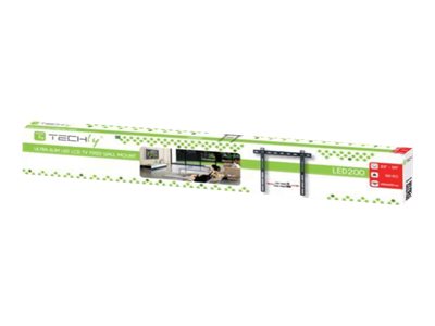 TECHLY Wandhalterung LCD TV LED schwarz Detailansicht