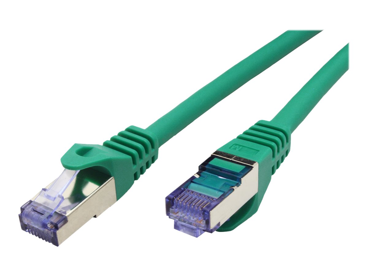 ROLINE Patchkabel Kat.6A S/FTP PiMF Component Level LSOH grün 0