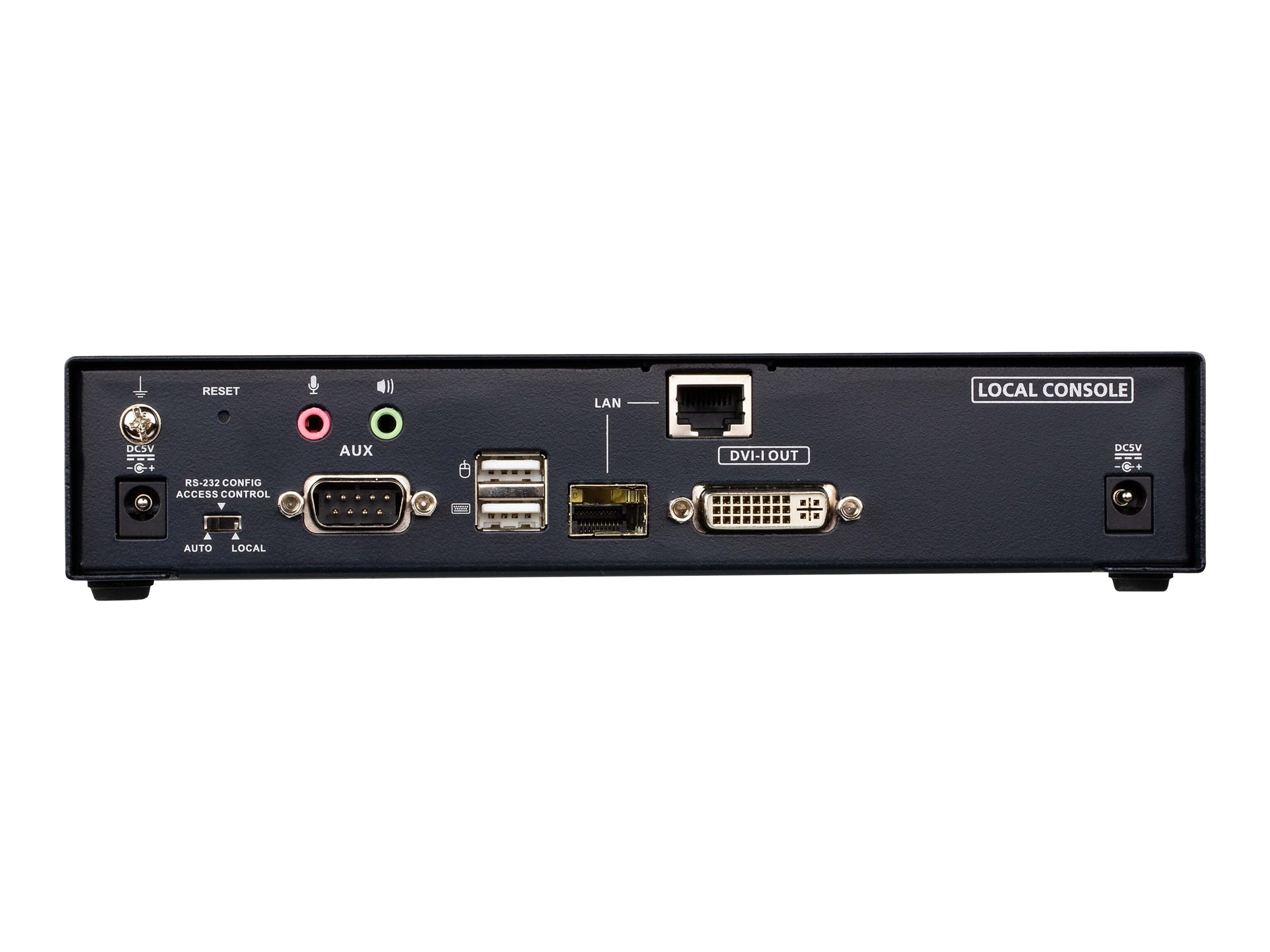 ATEN KE6900AT Full HD DVI KVM Over IP Extender Transmitter - Vorderansicht