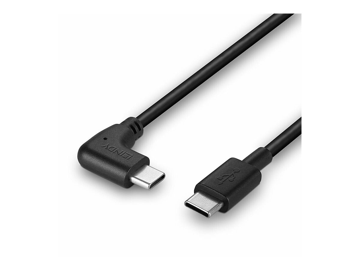 LINDY 1m USB 2.0 Typ C Kabel 90 gewinkelt - Verpackung