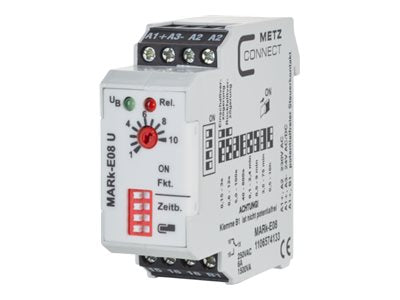 METZ CONNECT MARk-E08 U Zeitrelais Vorderansicht