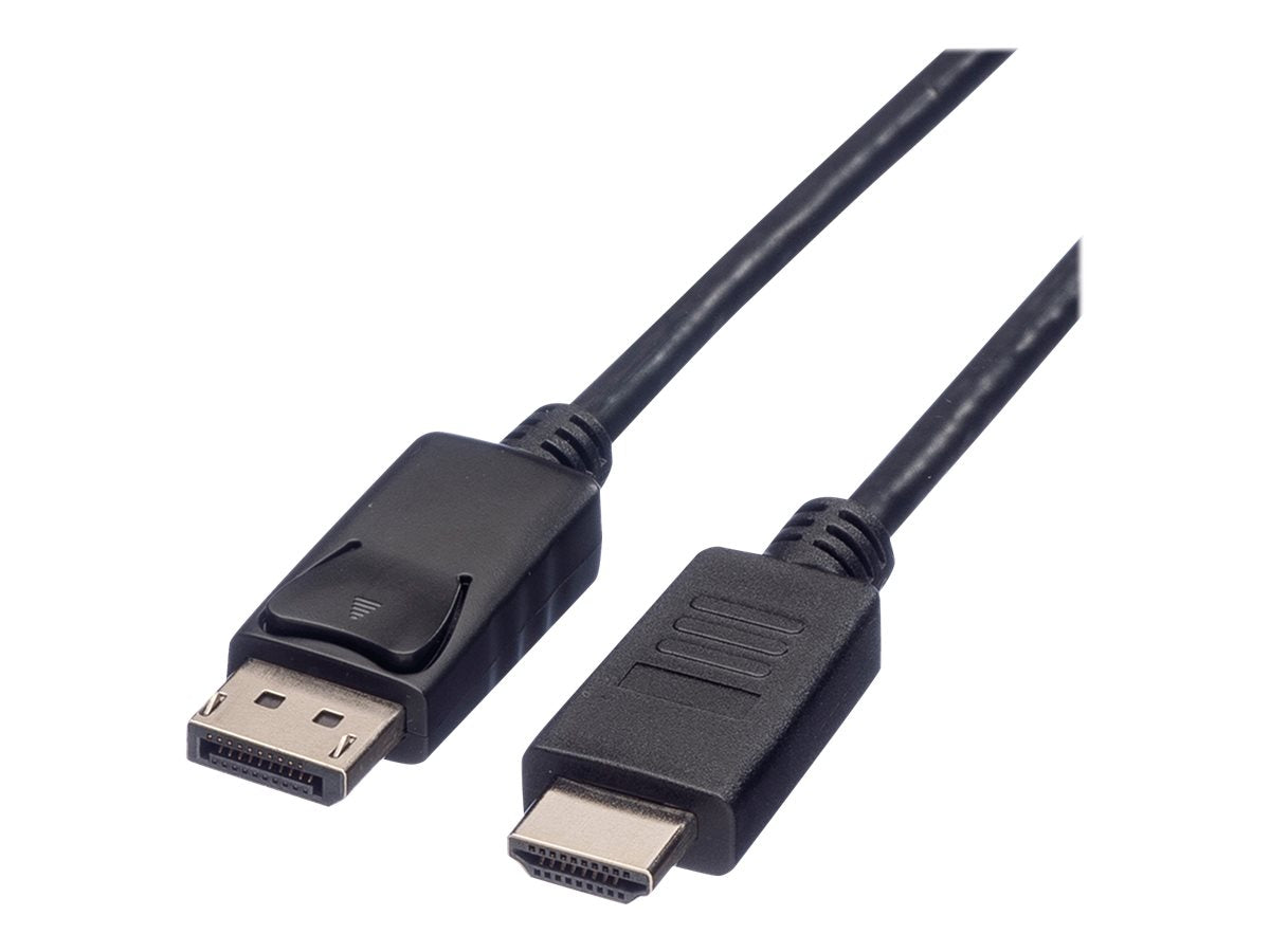 ROLINE DisplayPort Kabel DP - HDTV ST/ST schwarz 1,5m Verpackung