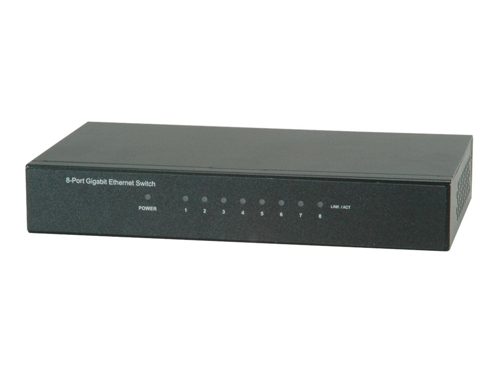 ROLINE Gigabit Ethernet Switch 8 Ports Verpackung