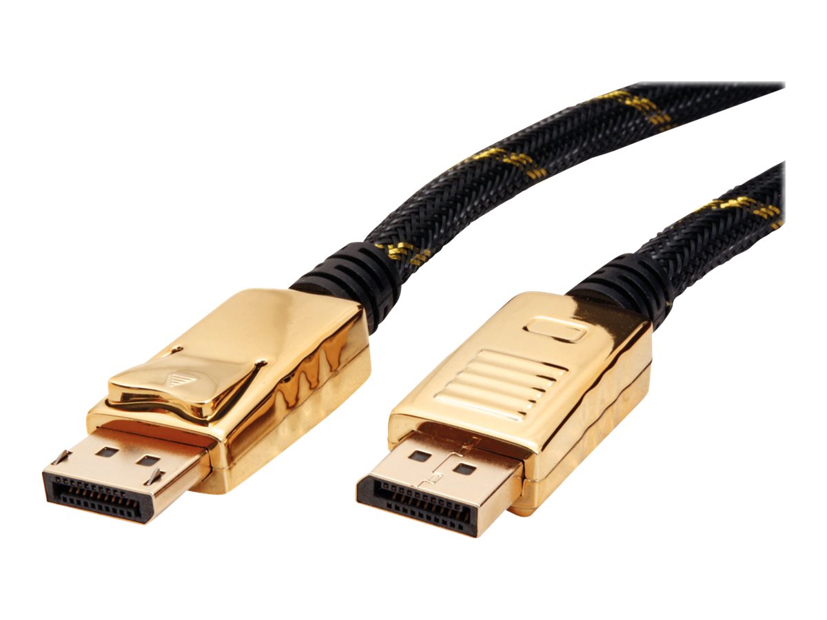 ROLINE GOLD DisplayPort Kabel DP ST - ST 3m Detailansicht