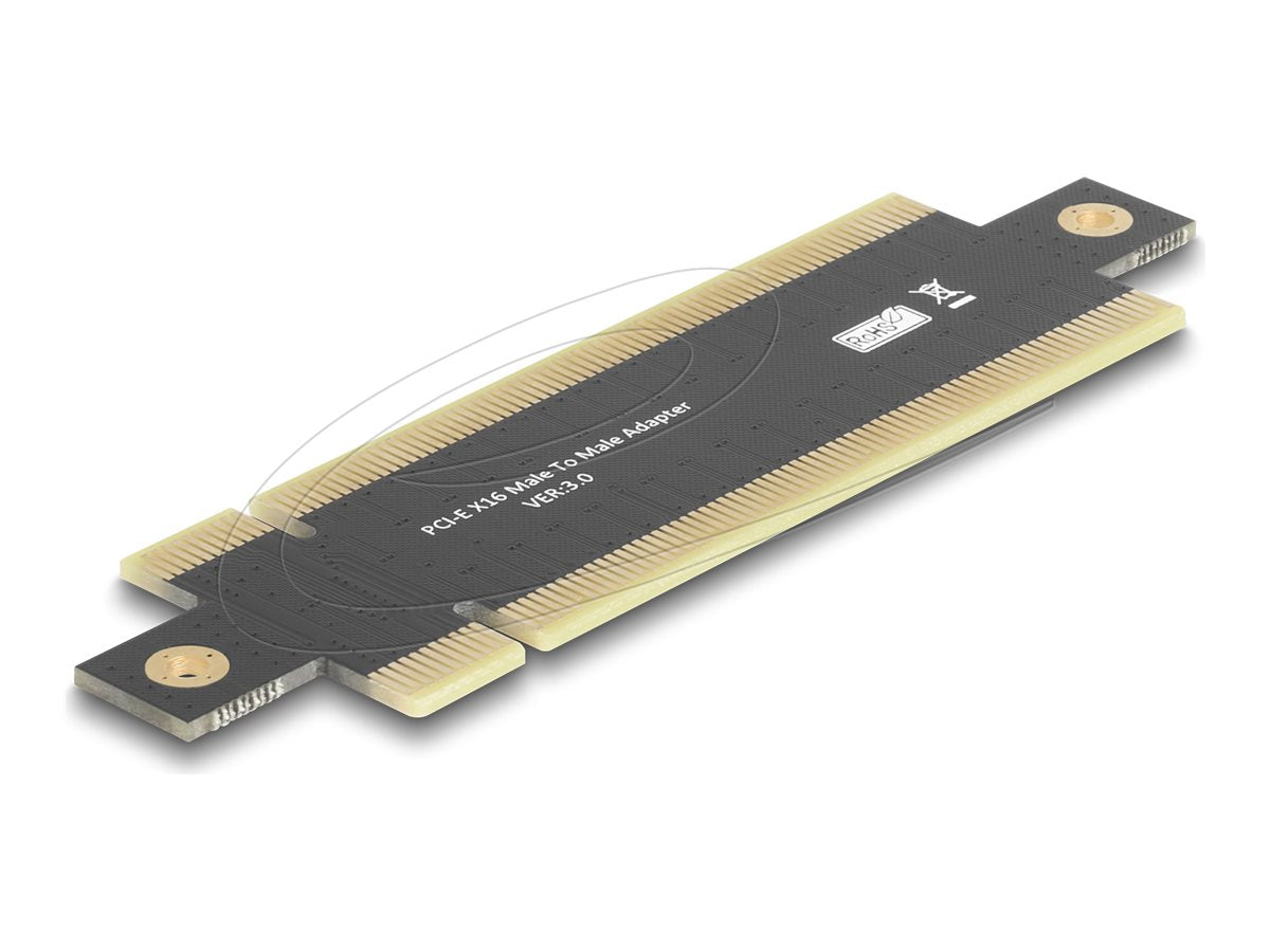 DELOCK Riser Karte PCI Express 3.0 x16 Stecker zu x16 Stecker - Vorderansicht