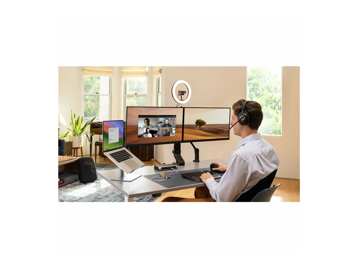 KENSINGTON Universal Tabletop Aluminum Laptop Riser Seitenansicht