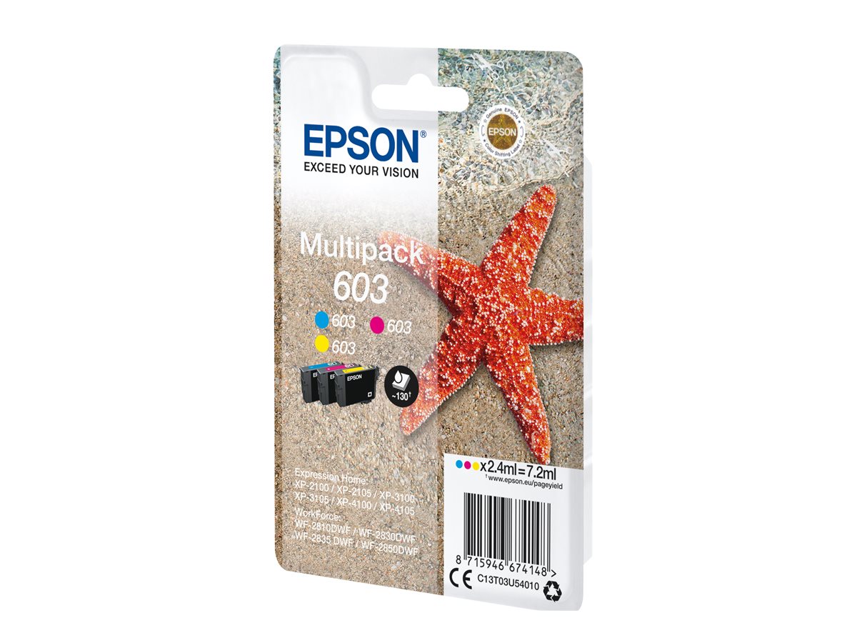 EPSON 1LB Multipack 3-colours 603 Ink Seitenansicht