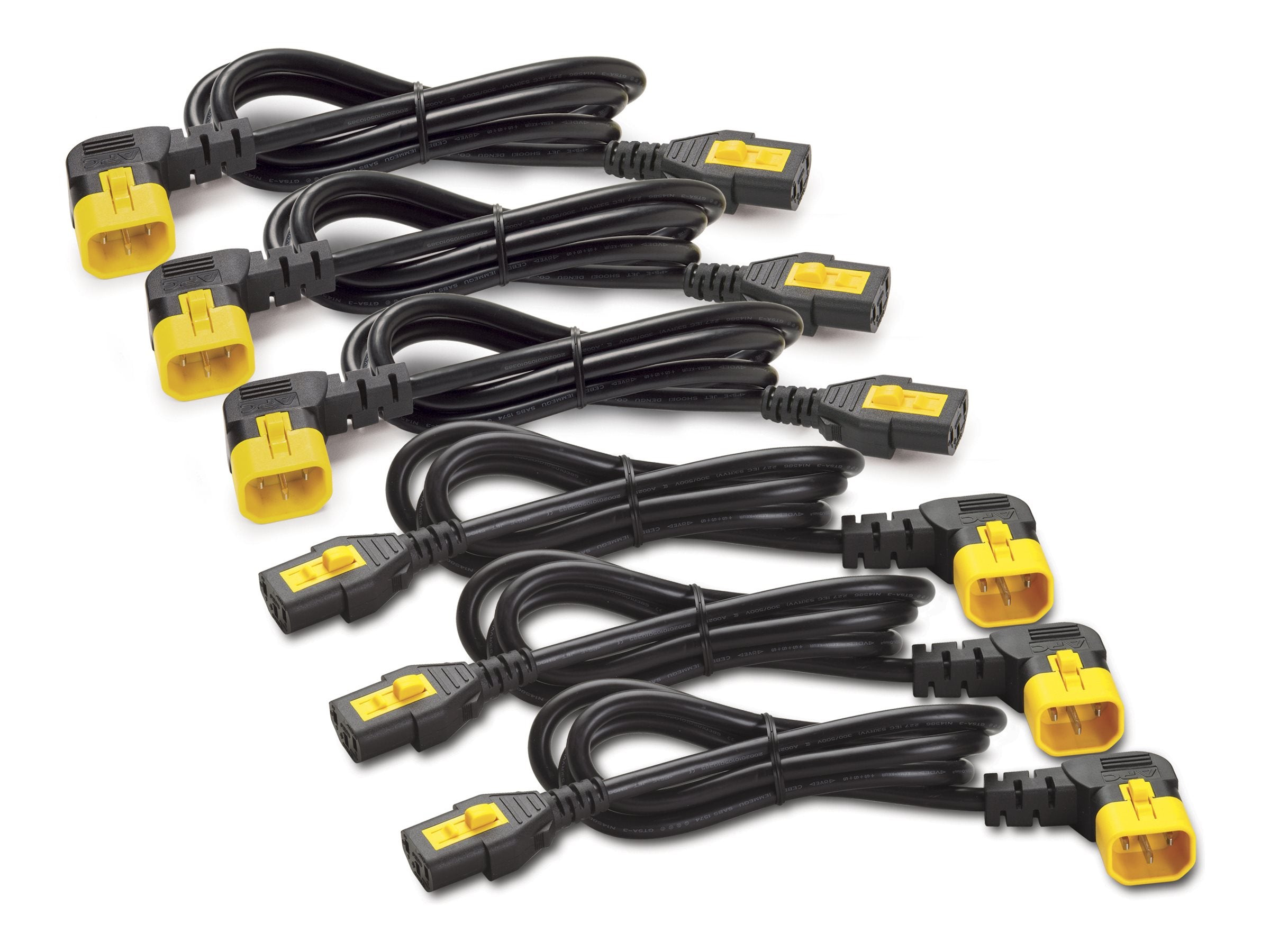 APC Power cable IEC 60320 C13 to C14 10 A 1,22m Vorderansicht