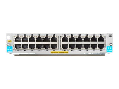 HPE 24p 10/100/1000BASE-T PoE+ v3 zl2 Mod Verpackung