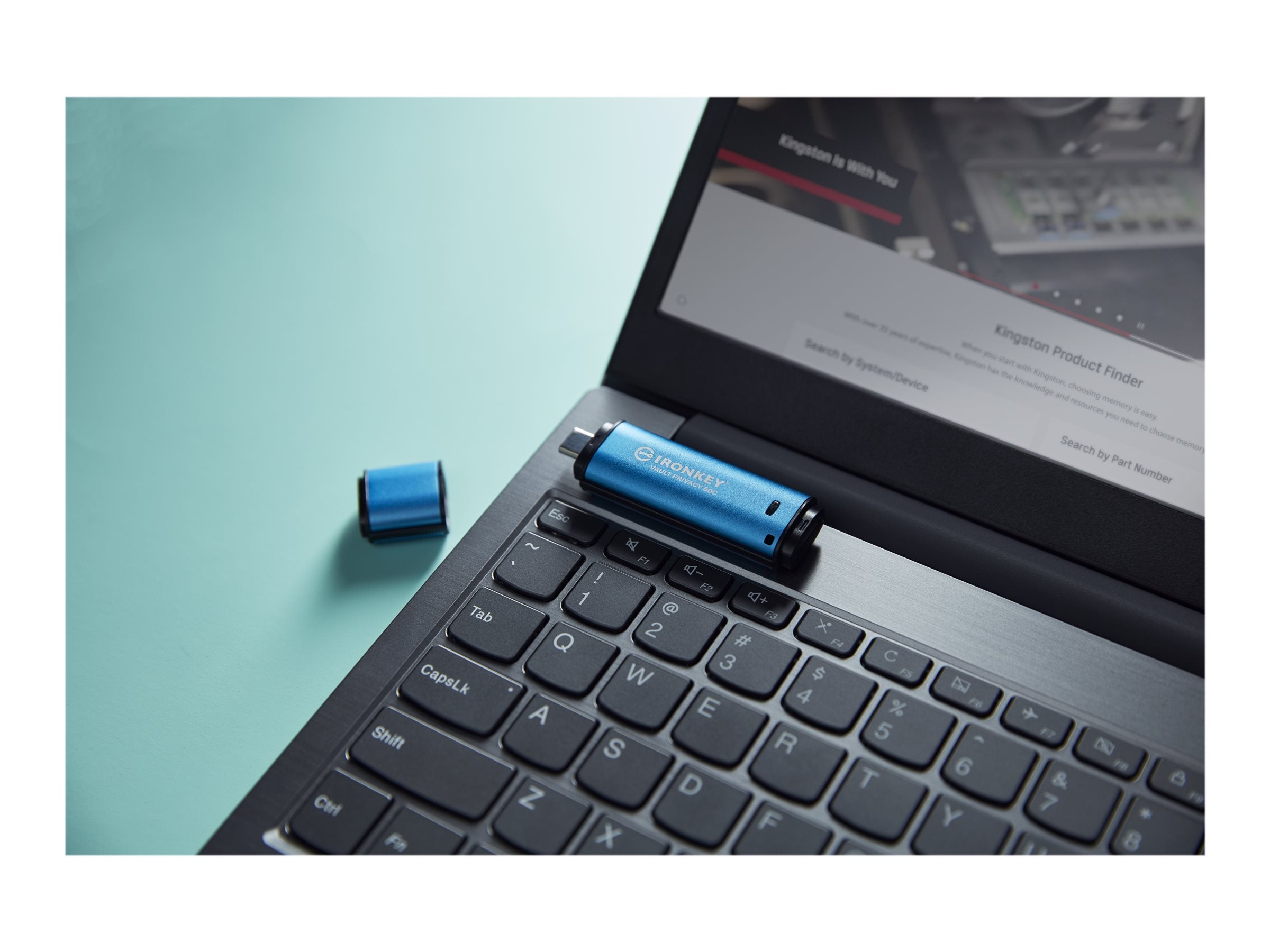 KINGSTON 32GB USB-C IronKey Vault Privacy 50C Verpackung