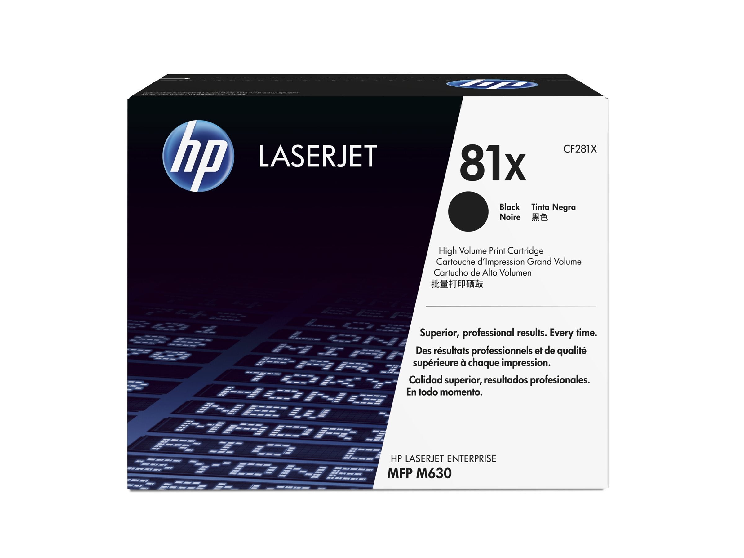 HP CF281X Tonerpatrone Verpackung