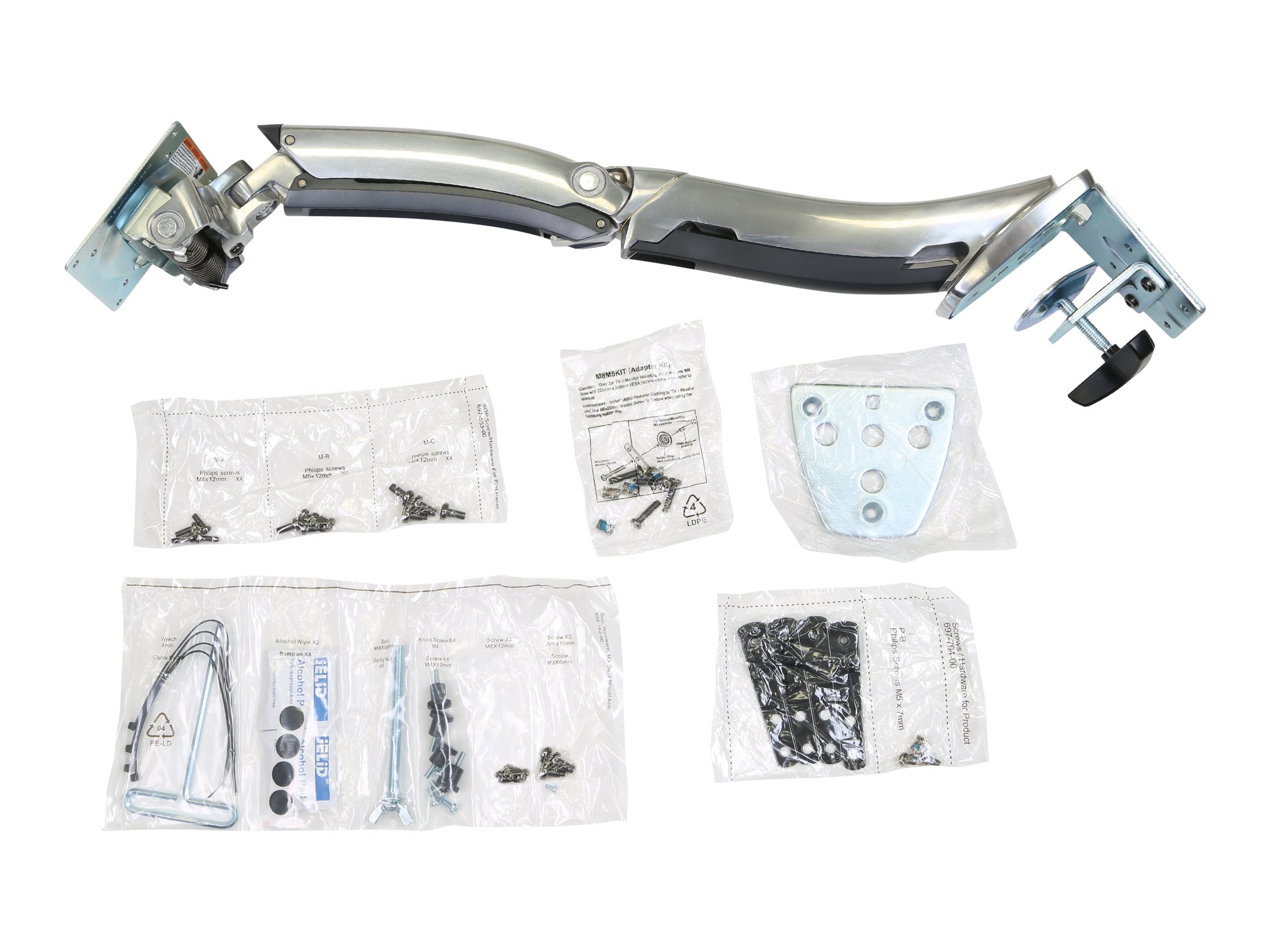 ERGOTRON MX LCD-Arm Tischmontage montiert