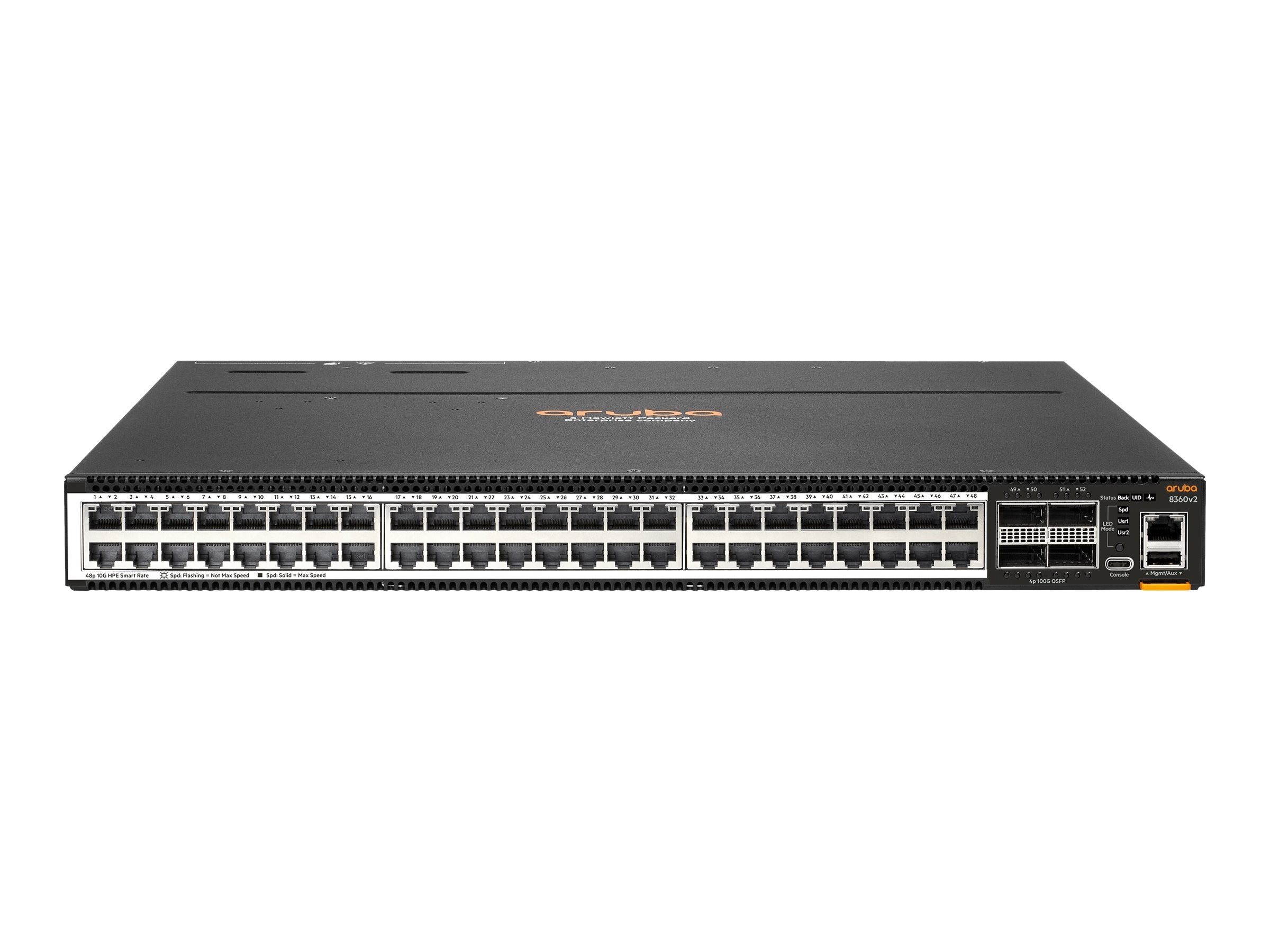 ARUBA HPE Aruba 8360 Switch Bundle 48XT4C v2 Vorderansicht