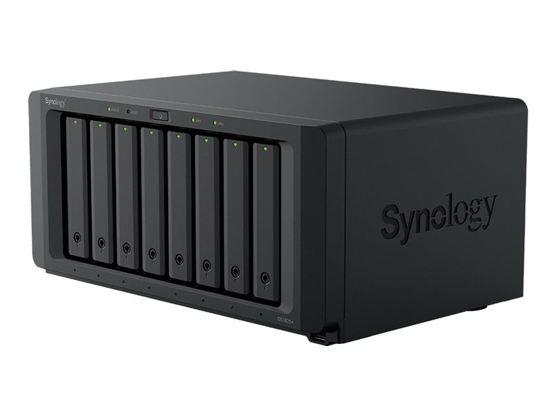 Vorderansicht der SYNOLOGY DS1825+ 8-Bay NAS