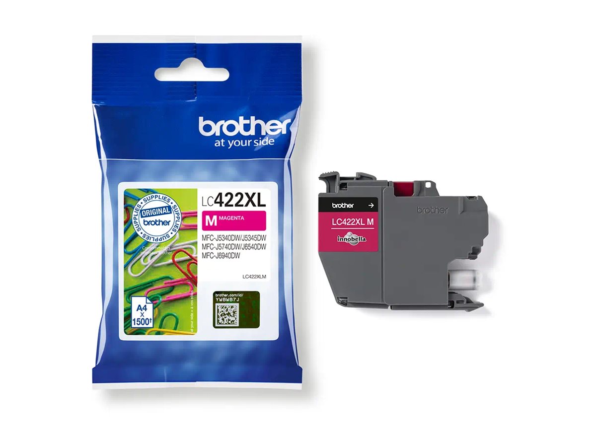 BROTHER LC422XLM HY Tintenpatrone Vorderansicht