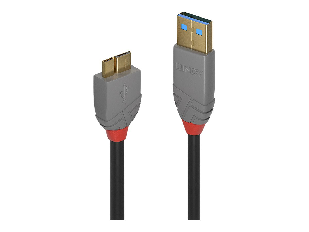 LINDY 3m USB 3.0 A/Micro-B Anthra Line Kabel Verpackung