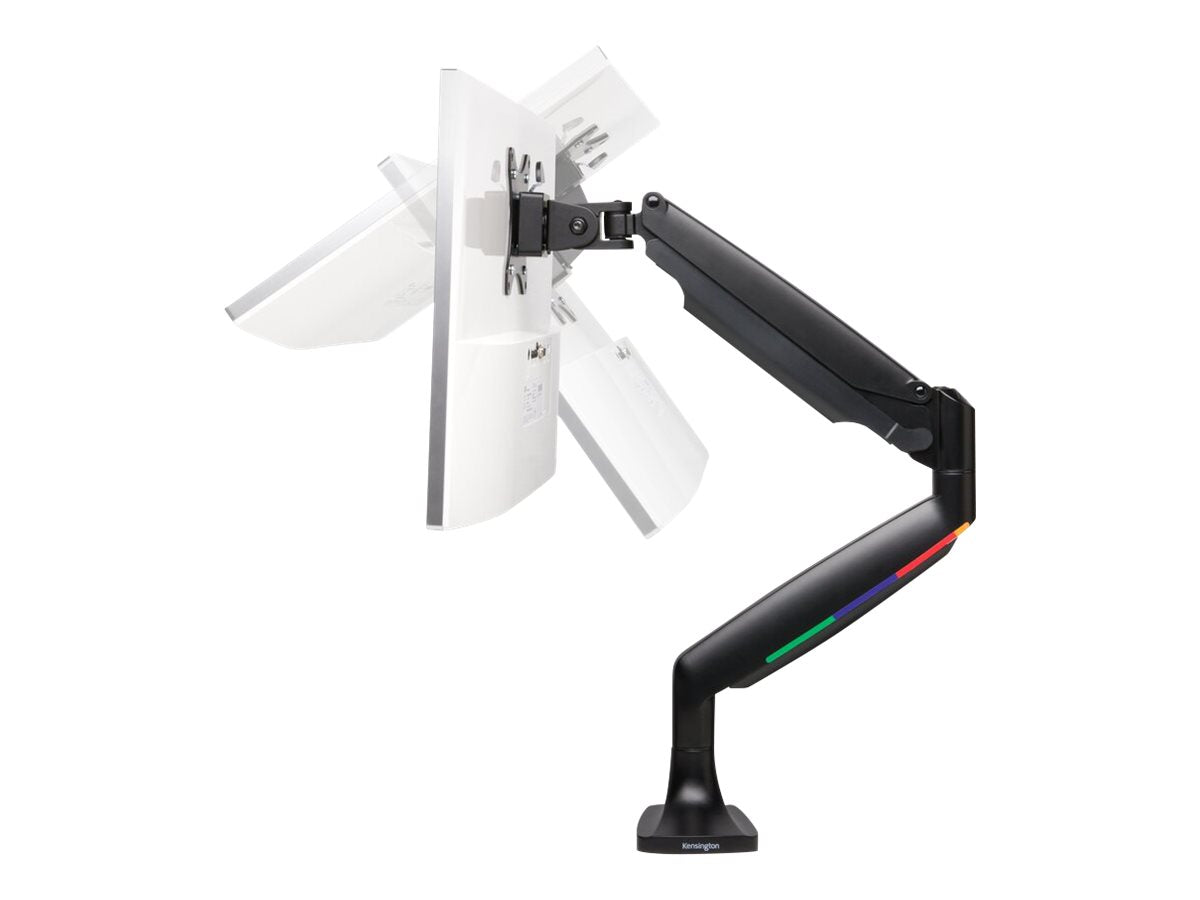 KENSINGTON One-Touch Single Monitorarm - schwarz Seitenansicht