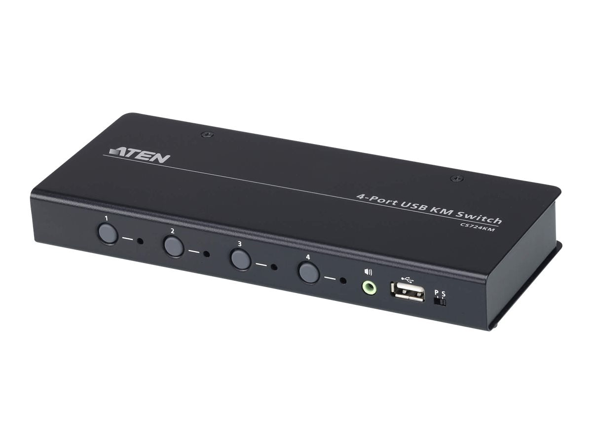 ATEN CS724KM 4-Port USB Boundless KM Switch Vorderansicht