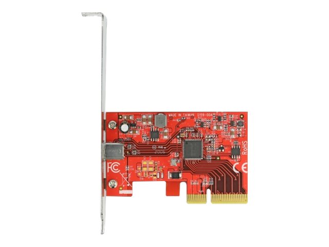 DELOCK PCI Express x4 Karte Vorderansicht