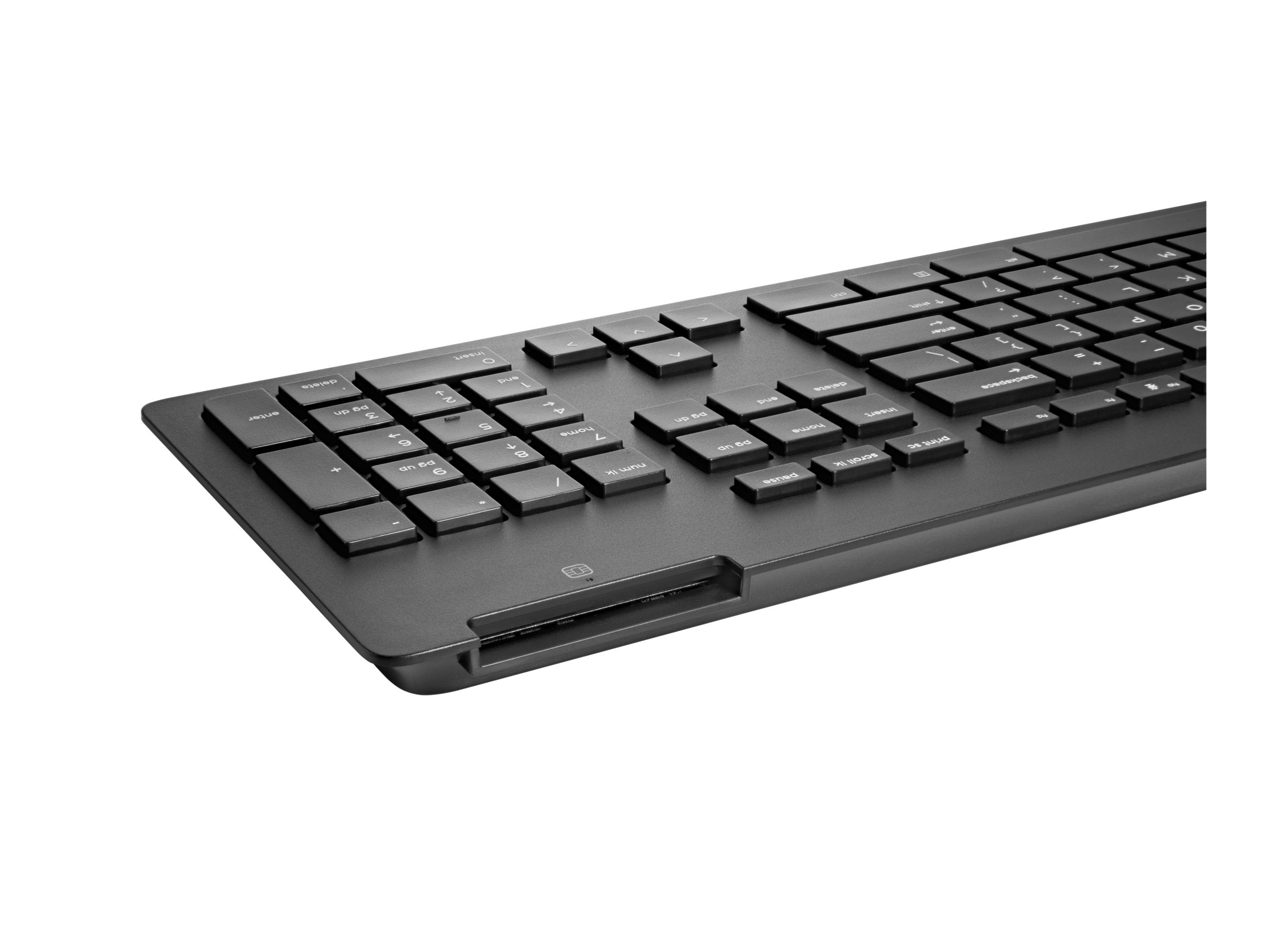 HP Bus Slim v2 Smart Card USB Keyboard Vorderansicht