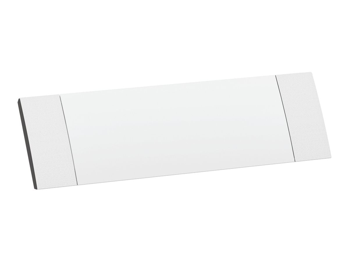 BACHMANN POWER FRAME COVER ws ALU 4-fach RAL9010 Rahmen Vorderansicht