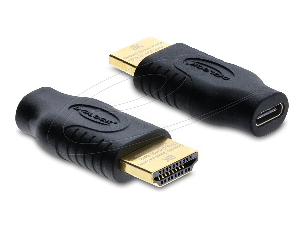 DELOCK USB Type-C zu HDMI Adapter DP Alt Mode 8K 60 Hz - Vorderansicht