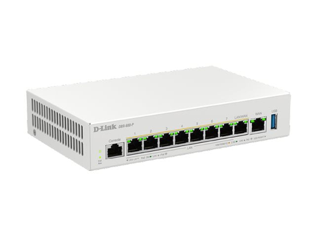 D-LINK DBR-600-P Business PoE Dual-WAN VPN Router Vorderansicht