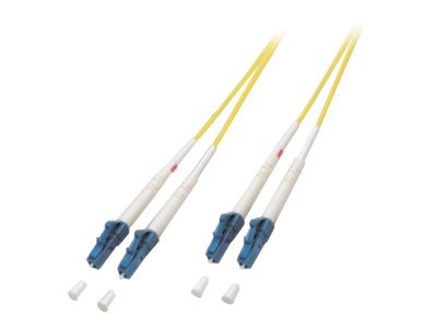 EFB LWL Kabel Duplex Jumper LC-LC 9/125 OS2 1 Meter Halogenfrei - Vorderansicht