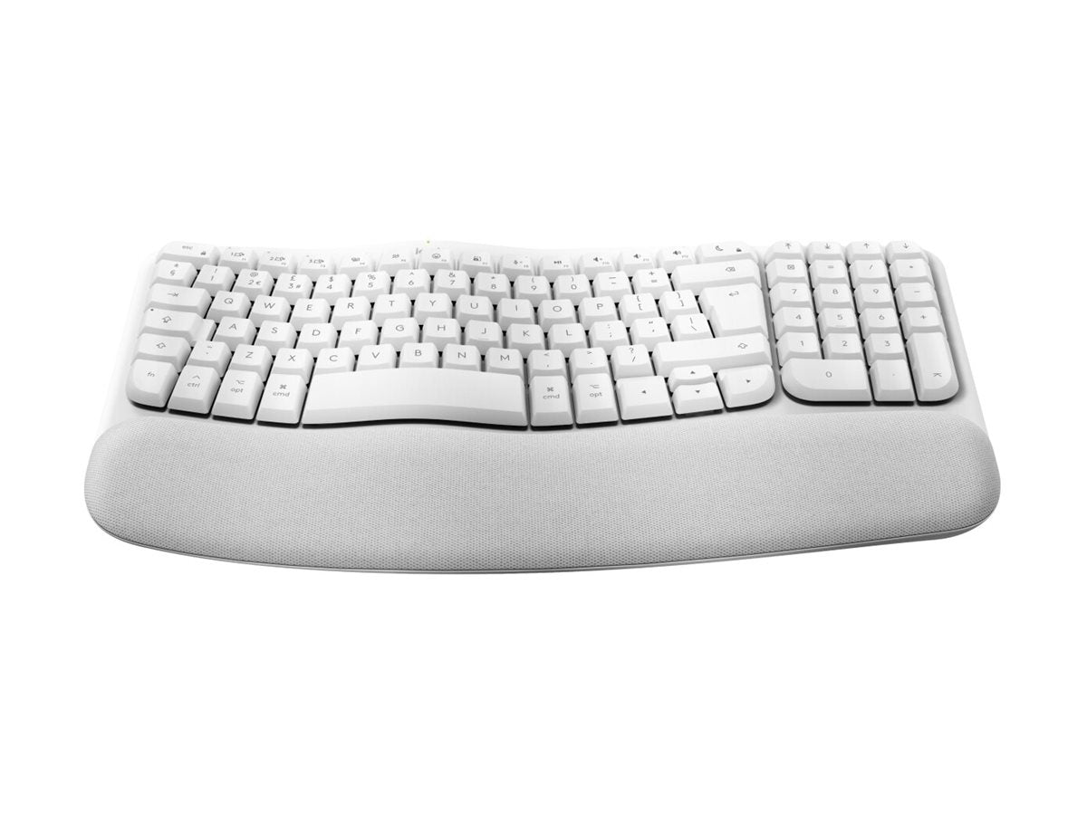 LOGITECH Wave Keys Wireless Ergonomic Keyboard - Detailansicht