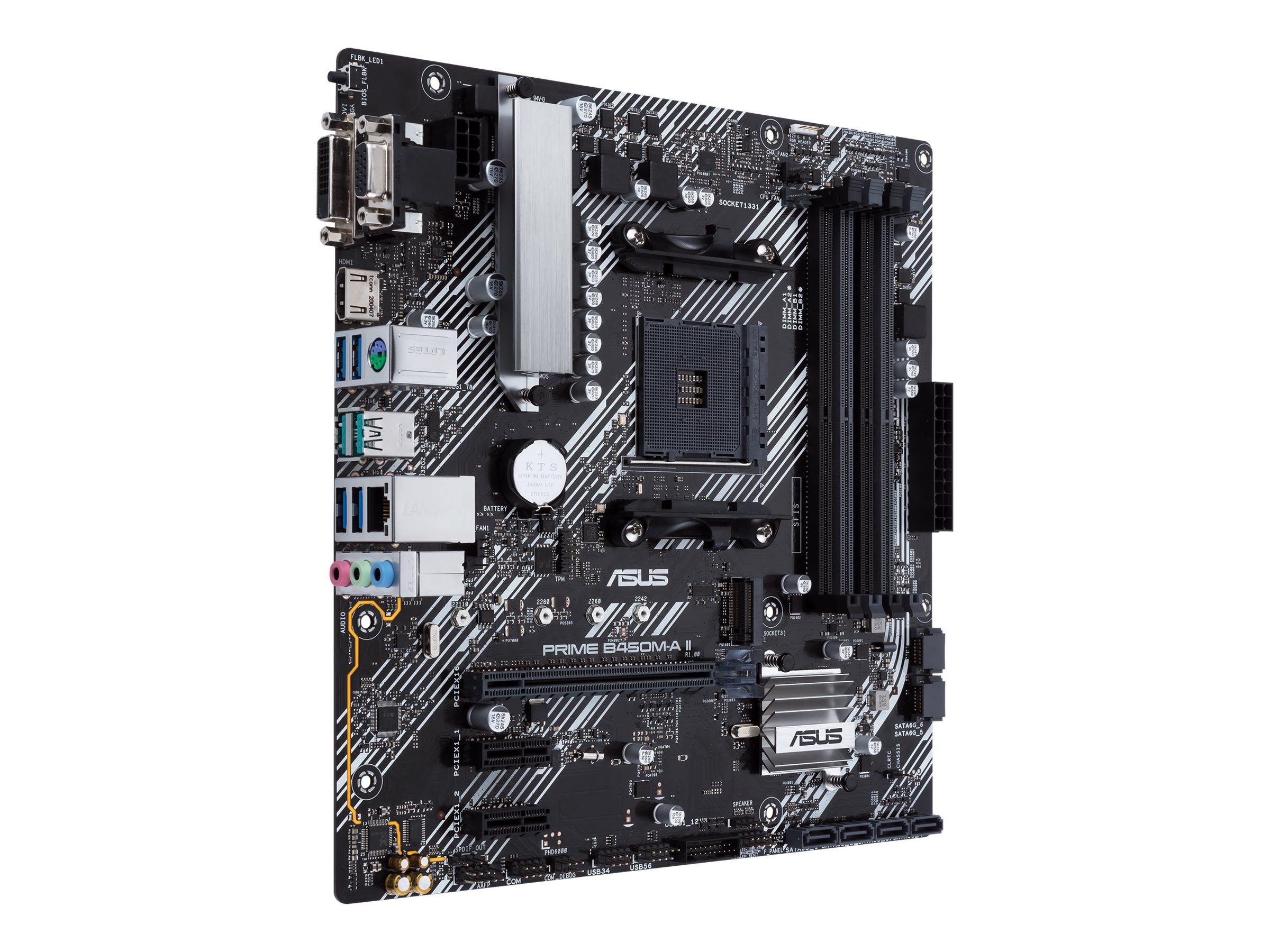 ASUS PRIME B450M-A II Motherboard Detailansicht