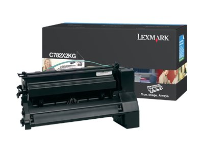 LEXMARK C782, X782e Toner schwarz extra hohe Kapazität Verpackung