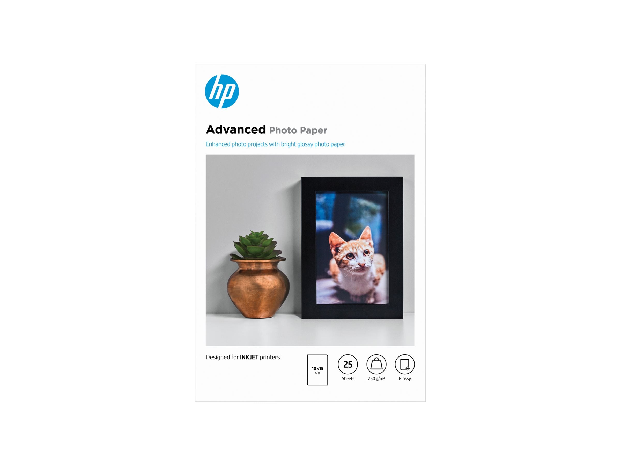 HP Q8691A Advanced glossy photo paper Verpackung