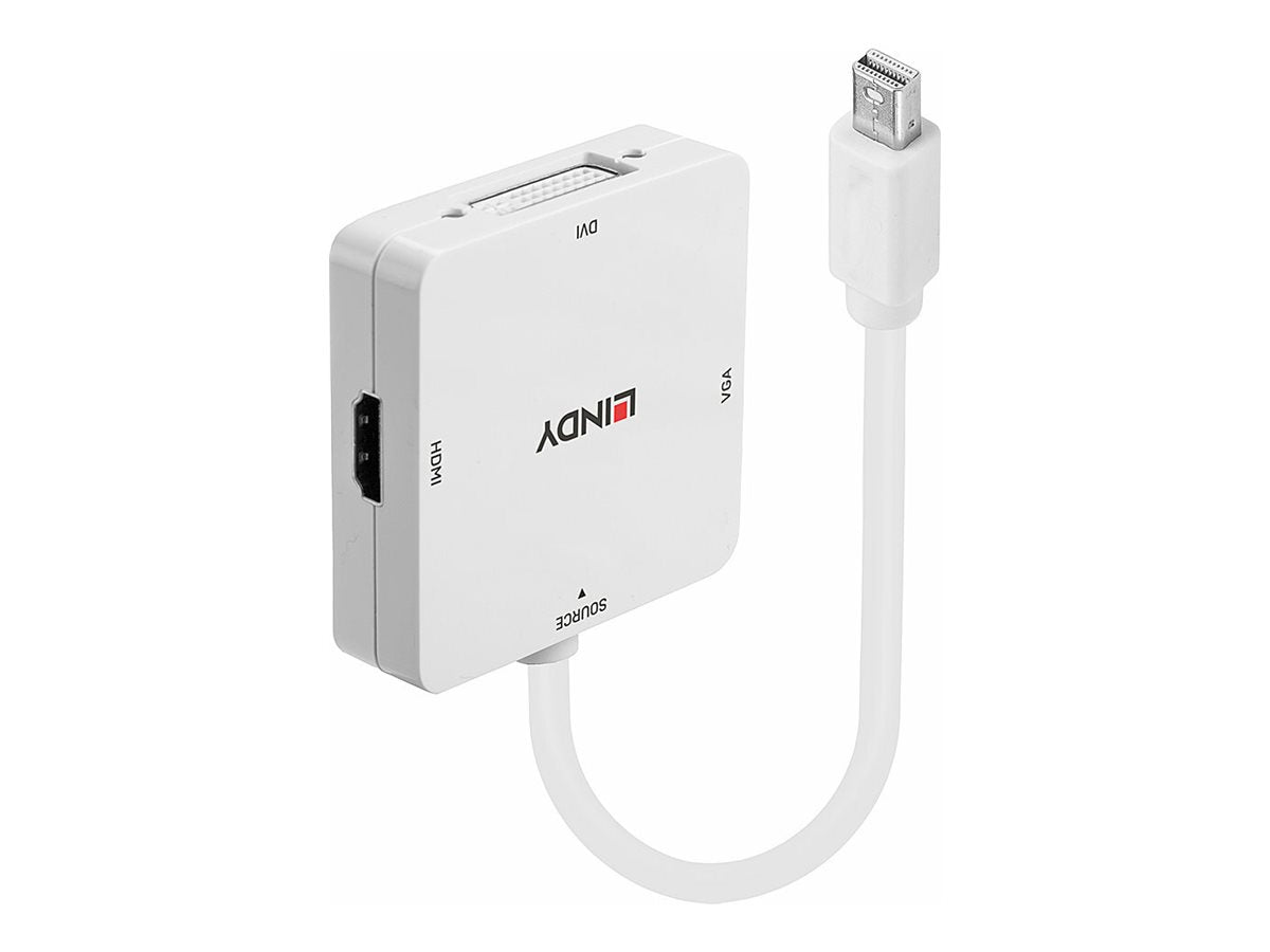 LINDY Mini-DP 1.2 an HDMI 4K30/DVI/VGA Adapter Verpackung