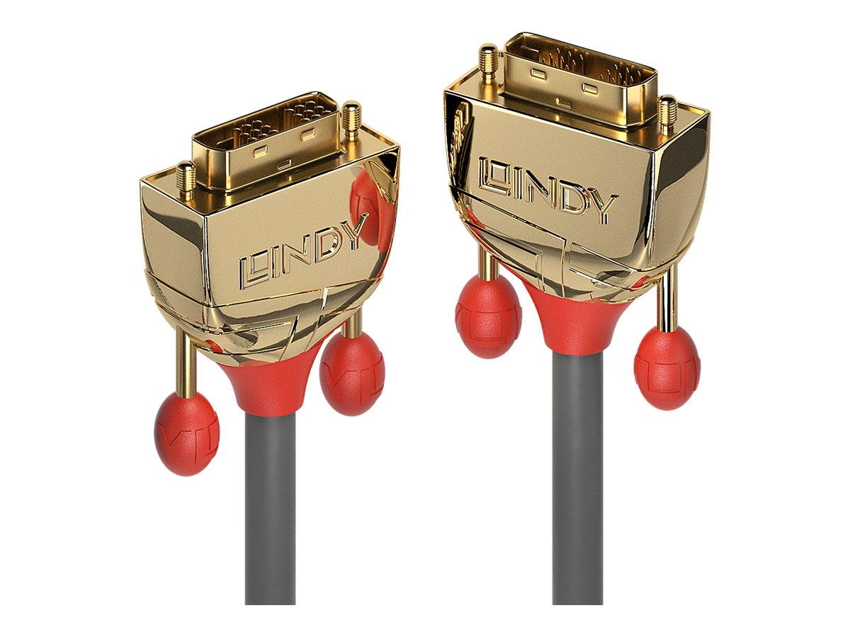 LINDY 10m Gold DVI-D SLD Single Link Kabel Verpackung