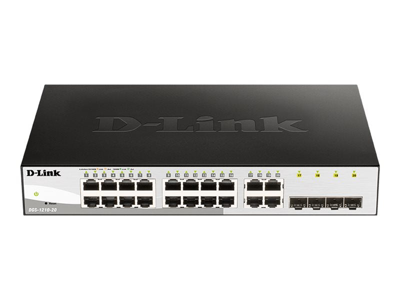 D-LINK DGS-1210-20/E 20-Port Smart+ Managed Gigabit Switch Verpackung