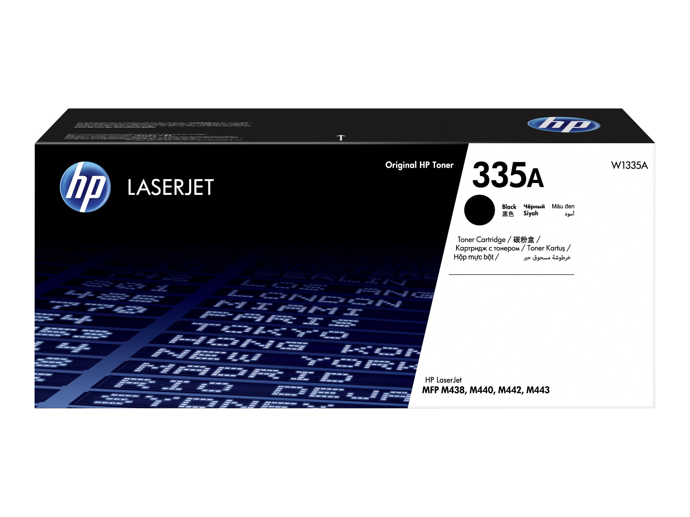 HP 335A Black Original LaserJet Toner Cartridge Vorderansicht